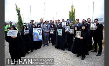 آیین کاشت درخت ایثار و امنیت 36