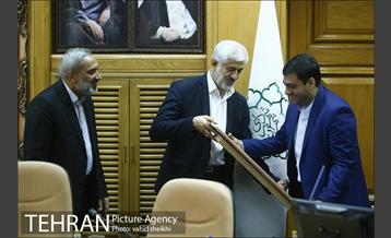 مراسم تکریم و معارفه رییس بسیج شهرداری تهران 22