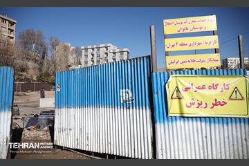 احداث مخازن آب بوستان بانوان