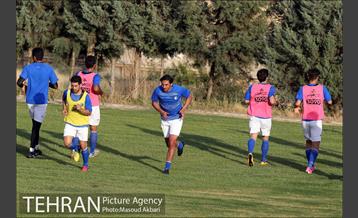 اولین تمرین تیم فوتبال استقلال تهران