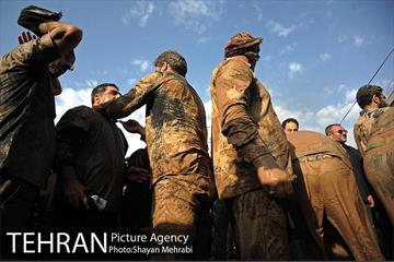 آیین گِل ‌مالی ‌لرستانیهای مقیم پایتخت 3