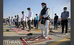 اقامه نماز عید فطر افغانستانی های اهل تسنن مقیم تهران 32
