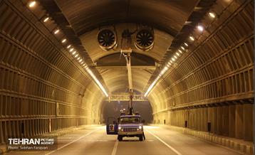 عملیات تعمیر و نگهداری تونل توحید 30