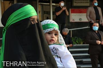 برگزاری اعزای حسینی در بوستان قصر منطقه هفت 3