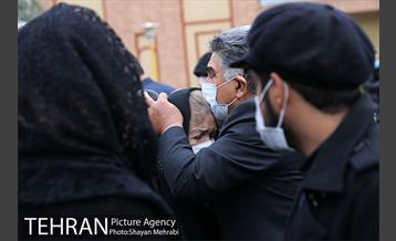 تشییع پیکر استاد محمدرضا شجریان در بهشت زهرا (س) 29