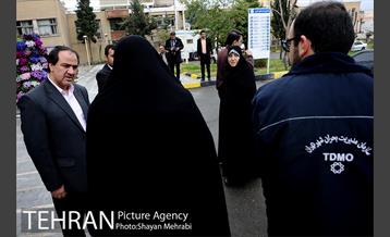 بازدید مجمع نمایندگان تهران در مجلس شورای اسلامی از ستاد مدیریت بحران شهر تهران 2