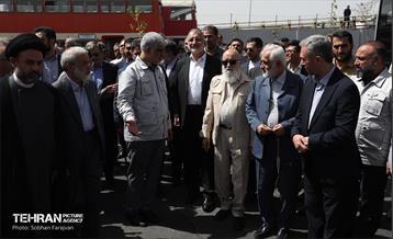 آیین بهره‌برداری از ۲۰۱ دستگاه اتوبوس برقی 8