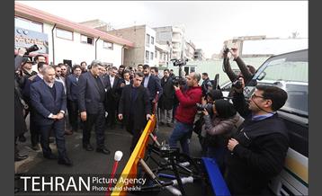 آیین افتتاح و بهره برداری از پروژه های مدیریت بحران شهر تهران 2