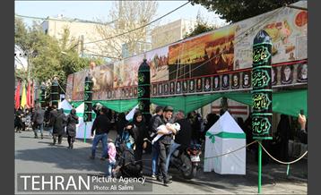 برگزاری مراسم سوگواری سالار شهیدان امام حسین (ع) در محلات منطقه 15 9