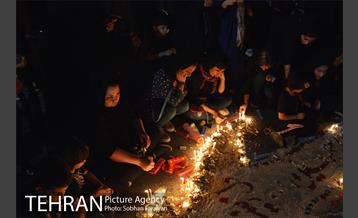 شام غریبان در محله گرگان  25