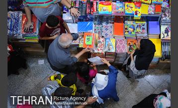 بازار لوازم و تحریر در آستانه شروع سال تحصیلی 10