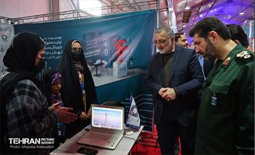 بازدید شهردار تهران از چهارمین رویداد سراسری تولید محتوای دیجیتال بسیج 18