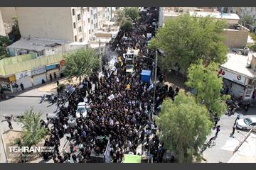 تشییع پیکر شهید میلاد بیدی 5