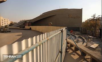 اینجا کارگاهه؛ محوطه سازی حریم تئاتر شهر 7