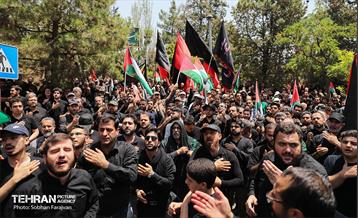 دسته عزاداری دانشگاه امام صادق(ع) در ظهر تاسوعا 7