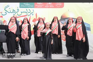 پردیس های فرهنگی شهرداری تهران در مسیر راهپیمایی روز قدس 3