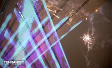 نورافشانی در میدان آزادی به مناسبت نیمه شعبان 10