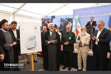 آیین افتتاح فاز اول ساخت بزرگراه سردار شهید محمد بروجردی 6