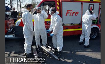 ضدعفونی و پاکسازی بازار تجریش-2 2