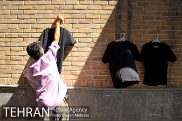 سیاهه فروشان بازارتهران در آستانه محرم 11