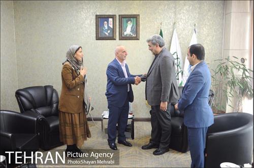 دیدار فواد بلوق شهرداربعلبک با پیروز حناچی شهردار تهران 6