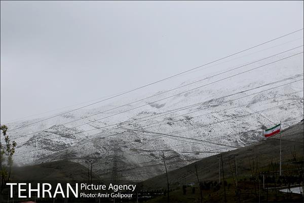 بهار بارانی تهران در روز طبیعت 1