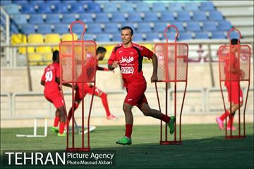 تمرین تیم فوتبال پرسپولیس تهران 17