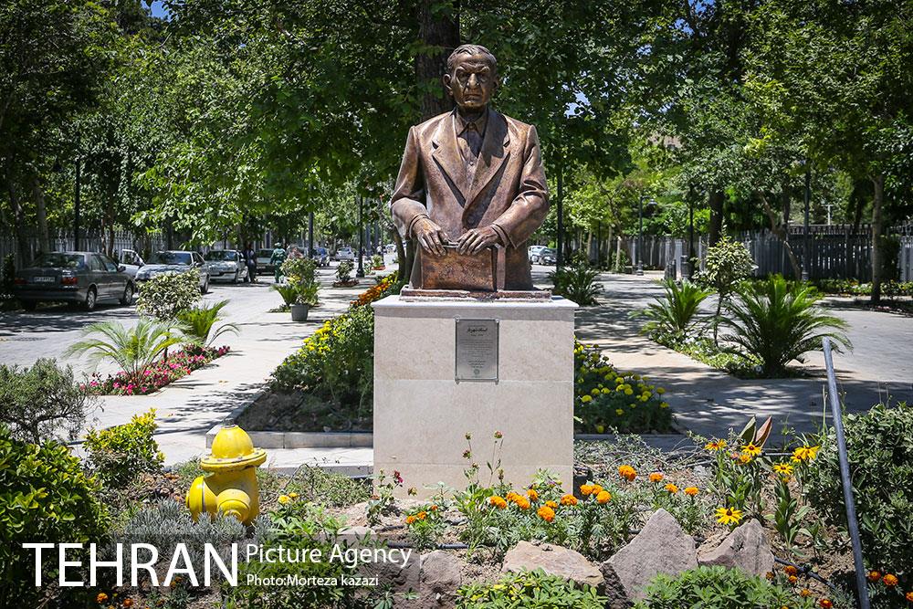 مراحل آماده سازی گذر پیاده راه استاد شهریار 8