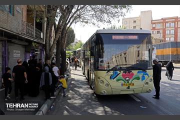 خدمت‌رسانی شهرداری تهران به جاماندگان اربعین حسینی(ع) 15