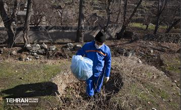 دومین روز اجرای طرح ضربتی پاکسازی دره فرحزاد 8