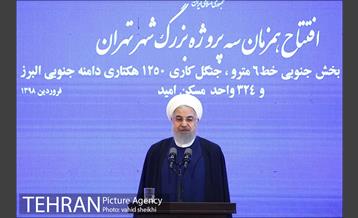 افتتاح همزمان سه پروژه بزرگ شهر تهران  34