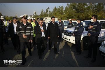 طرح زمستانه مشترک پلیس راهور و شهرداری تهران 30