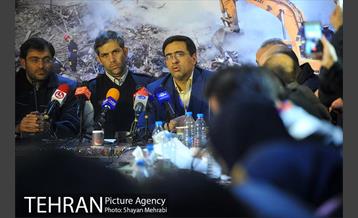 نشست خبری حادثه پلاسکو 21