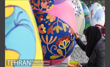 جشنواره تخم مرغ های رنگی در پارک دانشجو 2