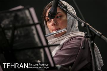 تمرین کنسرت آنلاین نغمه های تهران در برج میلاد 1