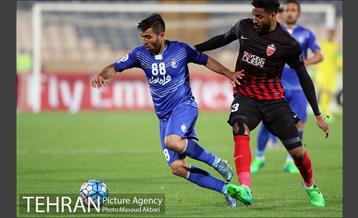 دیدار تیم های فوتبال استقلال ایران و الاهلی امارات