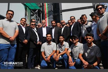 آیین افتتاح کارخانه آسفالت غرب 9