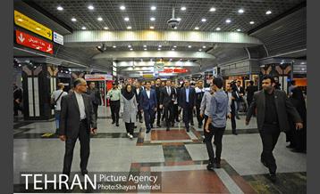 بازدید شهردار بلگراد از مترو خط یک 4