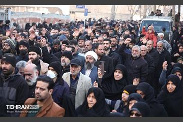 تشییع پیکر شهید مدافع حرم سعید علیدادی 26