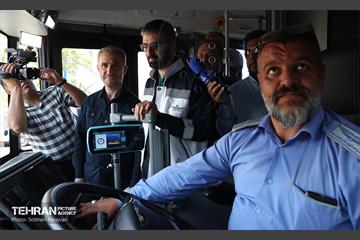 رونمایی از 20 دستگاه اتوبوس جدید دیزلی  8