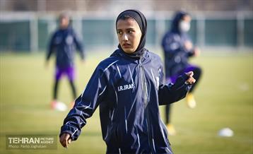 تمرین تیم ملی فوتبال زنان 12