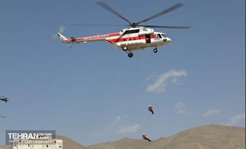 حضور شهردار در تمرین مشترک امداد هوایی تهران 11