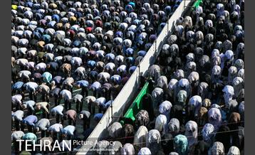 اقامه نماز عید فطر در جوار حرم حضرت شاه عبدالعظیم 21