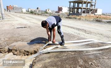 امدادرسانی تیم مدیریت بحران تهران به مناطق سیل‌زده سیستان و بلوچستان 2