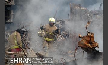 ششمین روز آواربرداری ساختمان پلاسکو -2 25