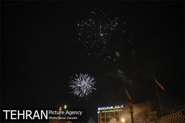 نورافشانی میدان امام حسین(ع) به مناسبت نیمه شعبان‎ 13