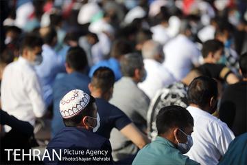 اقامه نماز عید فطر افغانستانی های اهل تسنن مقیم تهران 27