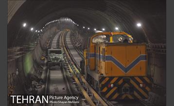 تست گرم خط هفت مترو با حضور شهردار تهران 25