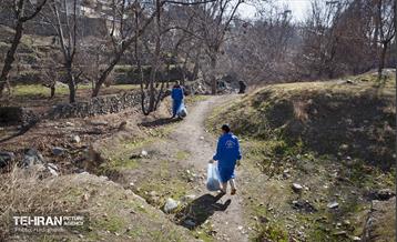 دومین روز اجرای طرح ضربتی پاکسازی دره فرحزاد 9