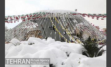 پس از یک روز برفی در پایتخت 4